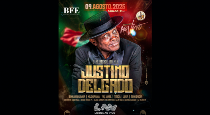Imagem de Justino Delgado em concerto no LAV dia 9 de Agosto