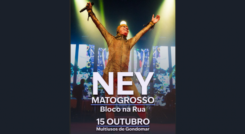 Imagem de Ney MatoGrosso dia 15 de outubro-Multiusos de Gondomar