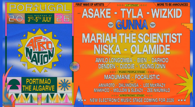 Imagem de Afro Nation – Portugal 2026