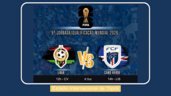 Imagem de Líbia-Cabo Verde relato em simultâneo com a Rádio de Cabo Verde