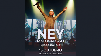 Imagem de Ney Matogrosso ao vivo no multiusos de Gondomar – RDP África, Rádio oficial