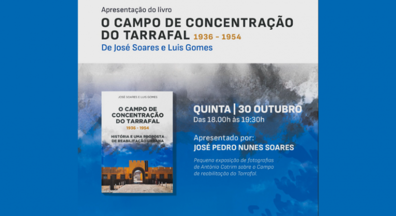 Imagem de Apresentação do livro  “O Campo de Concentração do Tarrafal – 1936-1954”, de José Soares e Luís Gomes