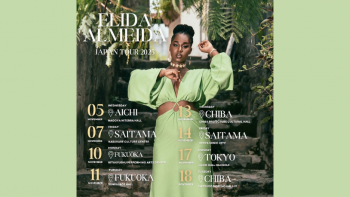Imagem de Elida Almeida em turnê pelo Japão
