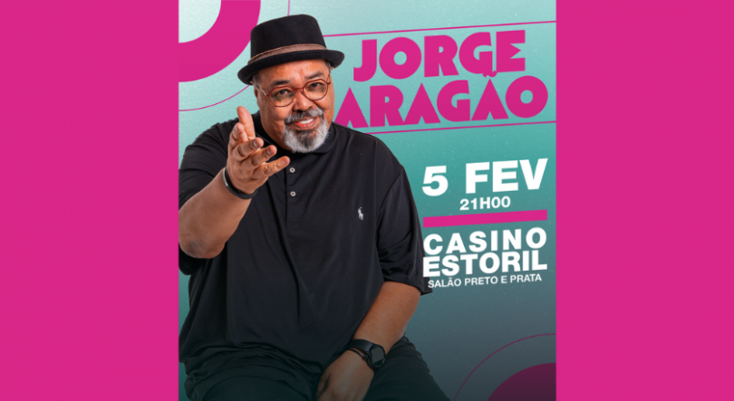 Imagem de Jorge Aragão celebra 50 Anos de Carreira ao vivo no Casino Estoril – 5 de fevereiro de 2026