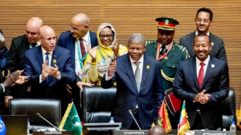 Imagem de União Africana reunida este fim de semana