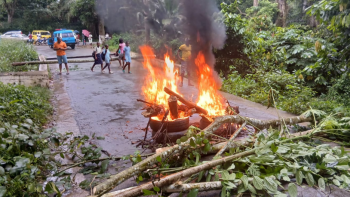 Imagem de Protestos de Taxistas e Moradores em São Tomé