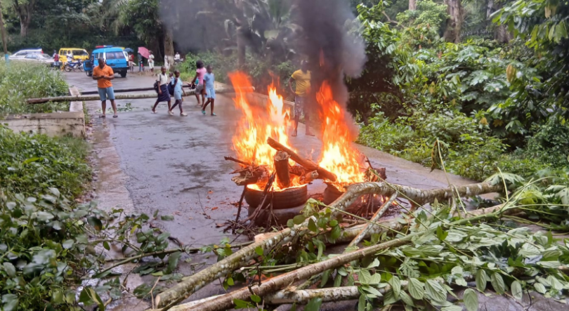 Imagem de Protestos de Taxistas e Moradores em São Tomé