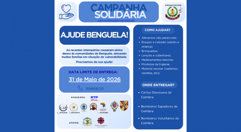 Imagem de Campanha de Solidariedade para as Populações de Benguela – Angola