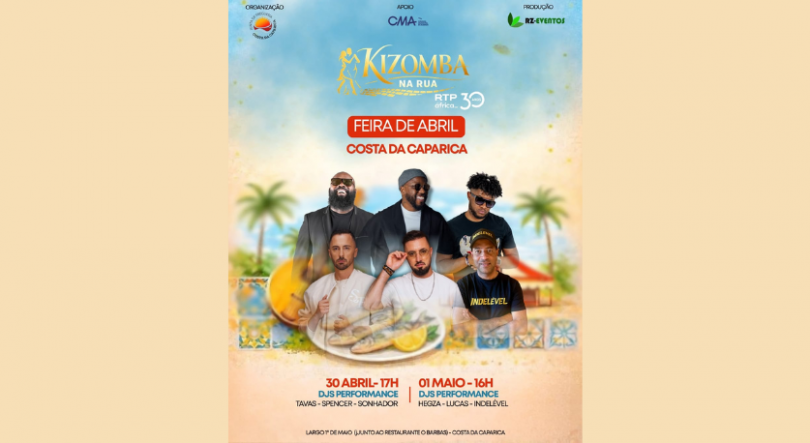 Imagem de Kizomba na Rua na Costa da Caparica