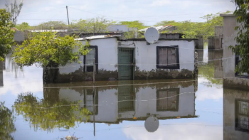 Imagem de Regresso a casa de famílias afetadas pelas últimas cheias em Moçambique