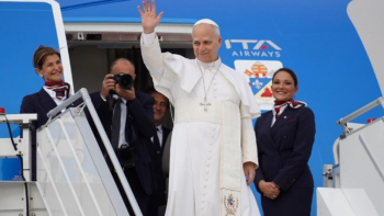 Imagem de Papa Leão XIV inicia hoje deslocação no continente africano, já está em Argel