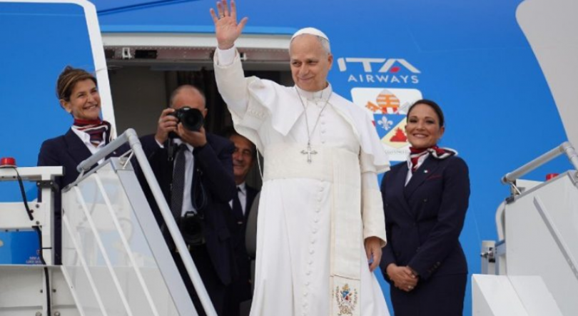 Imagem de Papa Leão XIV inicia hoje deslocação no continente africano, já está em Argel