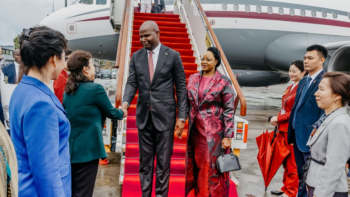 Imagem de O Presidente de Moçambique está na China