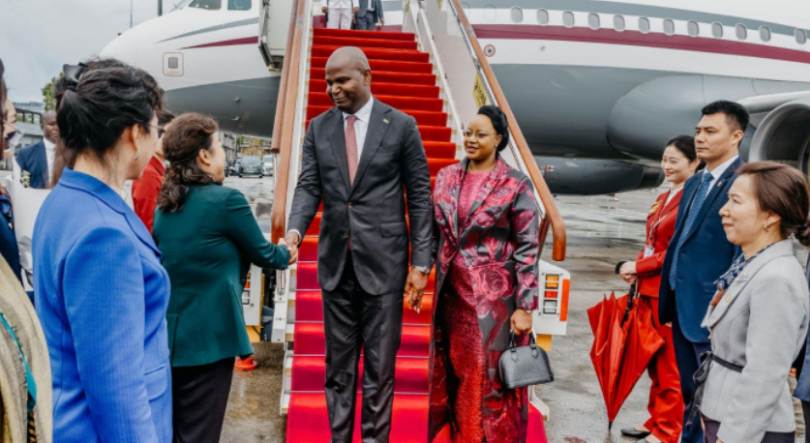 Imagem de O Presidente de Moçambique está na China
