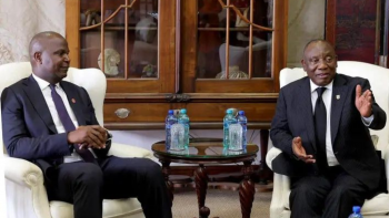 Imagem de O Presidente de Moçambique está hoje na África do Sul