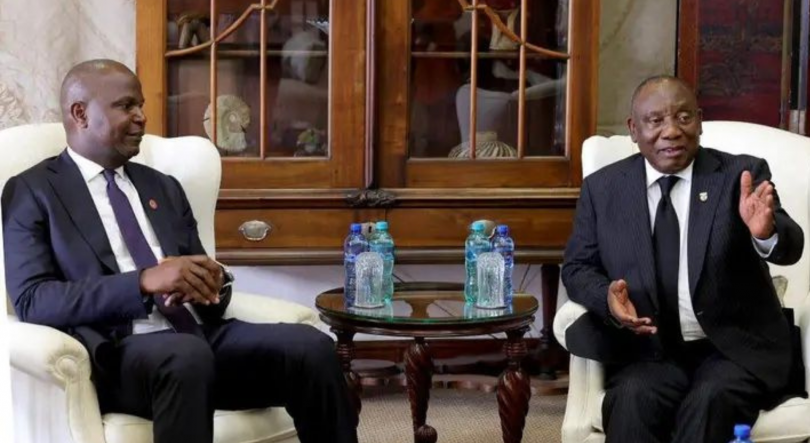 Imagem de O Presidente de Moçambique está hoje na África do Sul