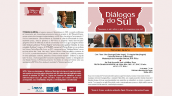Imagem de 15.ª edição do “Diálogos do Sul” debate “Re(verso) da Arte” em Lagos