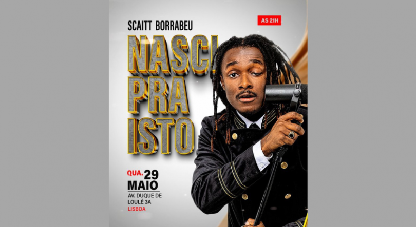 Imagem de Scaitt Borrabeu tem novo show de stand-up