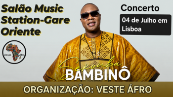 Imagem de Sekubá Bambinô atua em Lisboa a 4 de julho