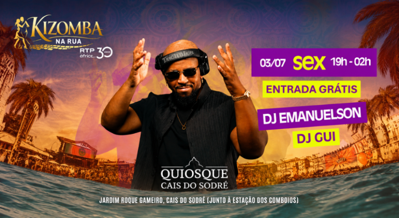 Imagem de Kizomba na Rua regressa ao Cais do Sodré a 3 de julho