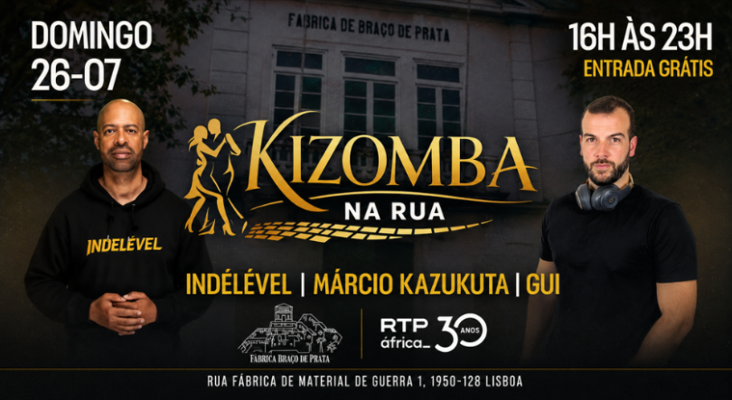 Imagem de Kizomba na Rua em Braço de Prata