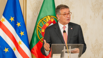Imagem de Presidente português no último dia da visita de Estado a Cabo Verde