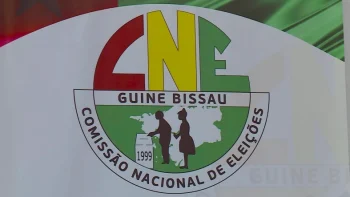Imagem de CNE da Guiné-Bissau preparada para o referendo nacional