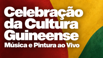 Imagem de Braima Galissá, Maio Coopé e Young Nuno no Dia da Independência da Guiné-Bissau