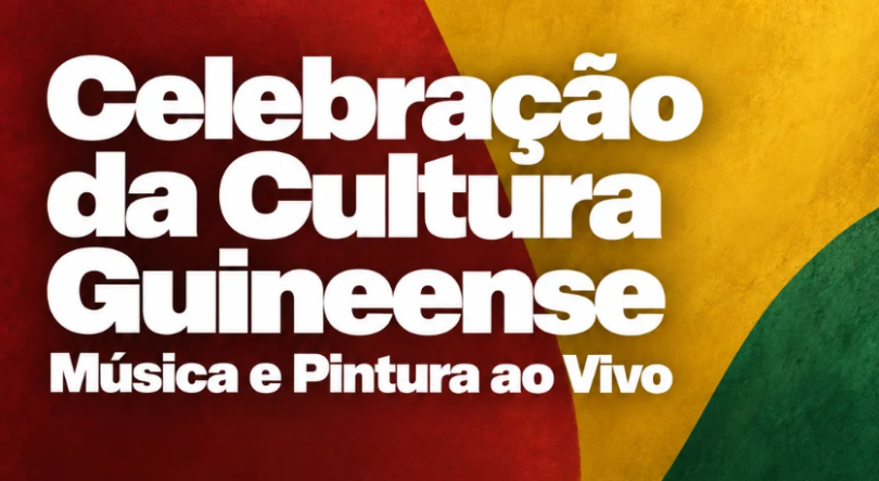 Imagem de Braima Galissá, Maio Coopé e Young Nuno no Dia da Independência da Guiné-Bissau