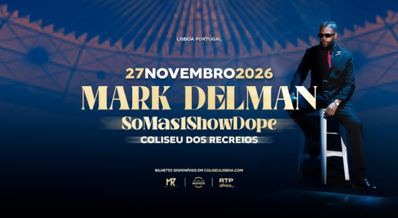 Imagem de Mark Delman leva o Rap Crioulo com banda ao Coliseu