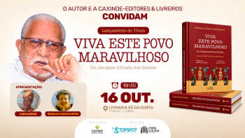 Imagem de Jacques Arlindo dos Santos lança livro «Viva Este Povo Maravilhoso» em Lisboa